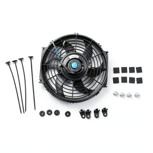 12V 80W Radiator Fan FSBCGT Black 7‑Inch-5
