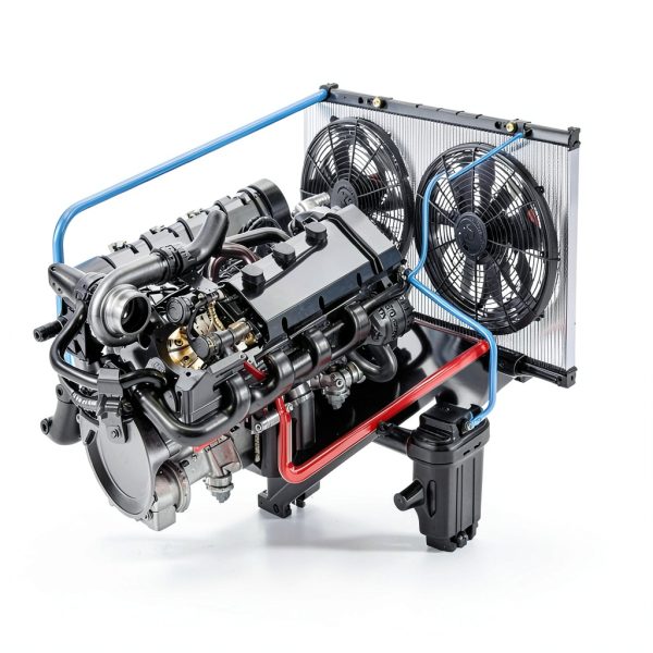 Radiator Fan A-Premium 80W Plastic Forced Air-2