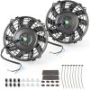 12V 80W Radiator Fan FSBCGT Black 7‑Inch-0