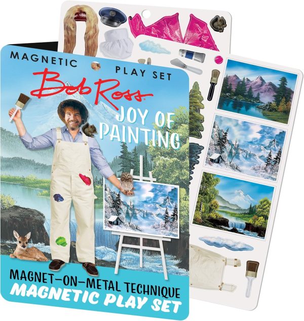 Bob Ross Magnetic Play Set UPG Kids Art Toy-0