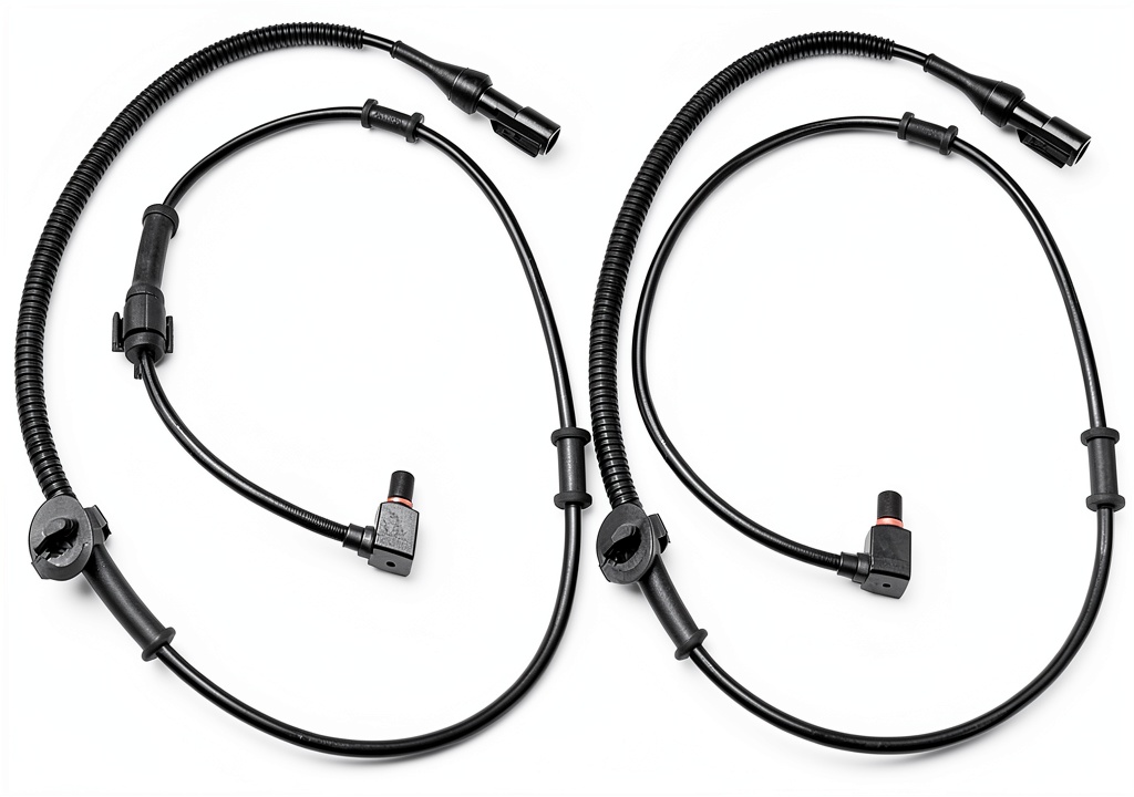 Ruizure ABS wheel speed sensor installed on a Ford F‑Series wheel hub