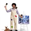 Bob Ross Magnetic Play Set UPG Kids Art Toy-2