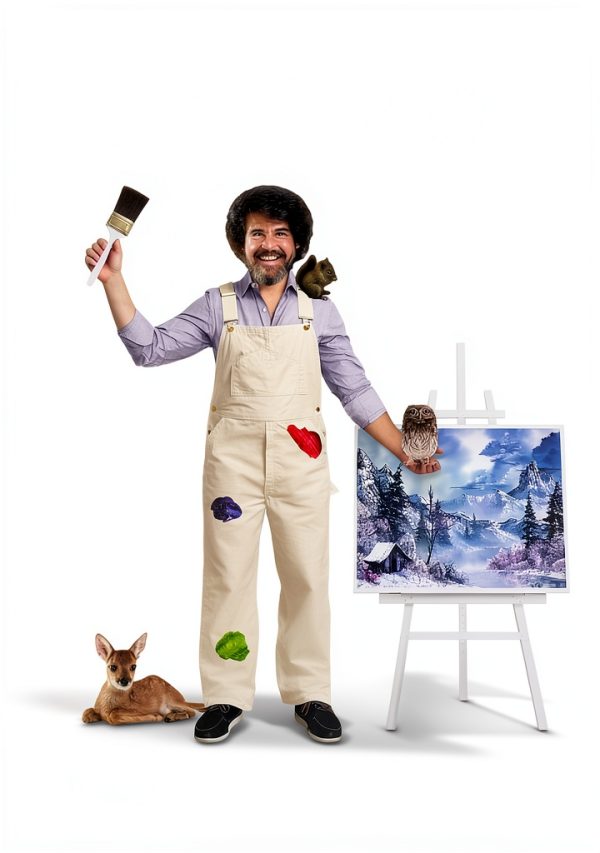 Bob Ross Magnetic Play Set UPG Kids Art Toy-2