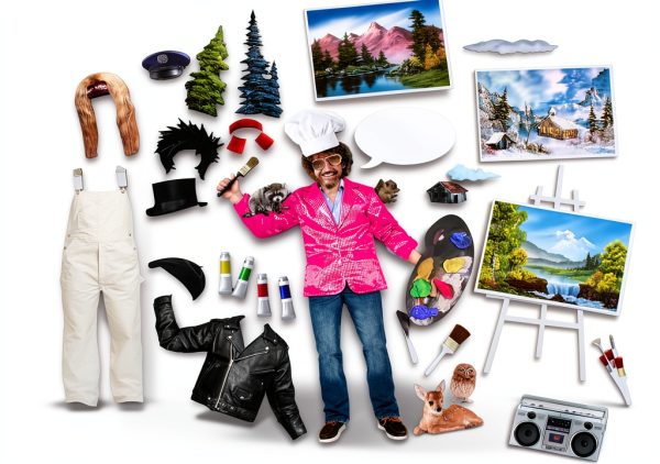 Bob Ross Magnetic Play Set UPG Kids Art Toy-1