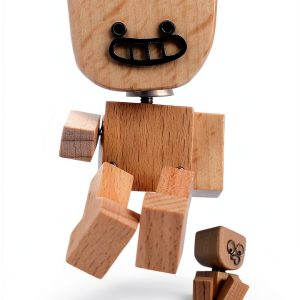 Handmade Wooden Magnetic Doll by Crafts1111-0