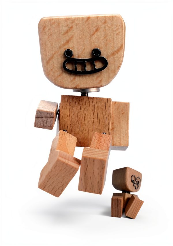 Handmade Wooden Magnetic Doll by Crafts1111-0