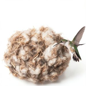 Bird Nesting Material - Hummingbird Nesting Material - Mixing Parakeet Nesting Material - Nesting Bedding for Finches Canary Wild Birds Ideal for Cage Gardens Tree Trunks - Bird Nest Supplies 3.6 oz-0