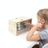Parakeet Nesting Box GINDOOR Transparent Acrylic Bird House-4