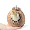 Bird Nest Coconut Shell House 2 Pack by AHBLQD for Parakeet Breeding-1