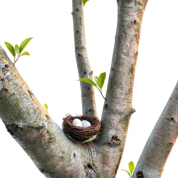GXXMEI 24PCS/Set Small Faux Bird Nest with Eggs for Crafts, Artificial Rattan Birds Nest for Easter Wedding Home Party Christmas Tree Decoration (8pcs Mixed Small Size Nest, 16pcs Eggs)-3