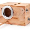 Parakeet Nesting Box Tierecare Bird Nest with Acrylic Front & Perch-4