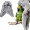 Bird Buddy Corner Fleece Bird Blanket Cozy Bird Bed Warmer Parrot House for Cage Hanging Hammock Toy for Greys Amazons Parakeet Cockatiel Conure Lovebirds Finch Canaries(M)-0