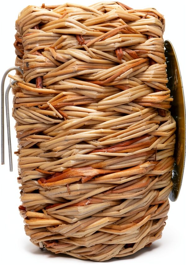 Finch Covered Twig Birds Nest Prevue Pet Products 4-Inch Natural-0