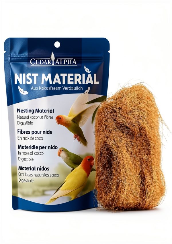 Premium Coconut Fiber Bird Nesting Material Cedar Alpha CA3039 40g-0