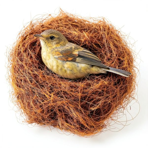 Premium Coconut Fiber Bird Nesting Material Cedar Alpha CA3039 40g-5